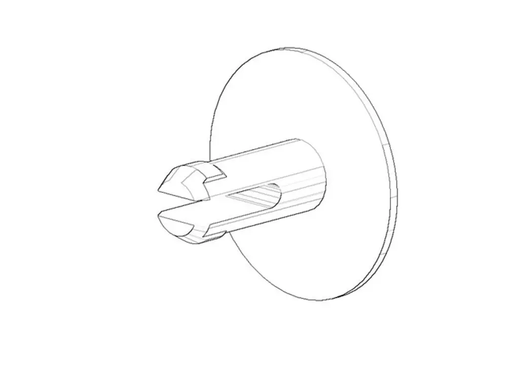 DORNBRACHT Abdeckung für Thermostatgriff ERSATZTEILE 093120049 schwarz, 093120049-13 Galeriebild 1